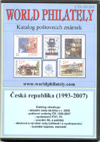 Katalog poštovních známek - Česká republika (1993-2007) - World Philately 2008