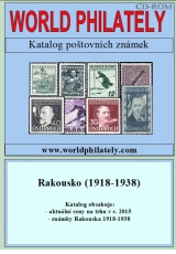 Katalog poštovních známek – Rakousko (1918-1938) - World Philately 2016 na CD-ROM médiu