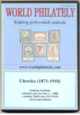Katalog poštovních známek – Uhersko (1871-1918) - World Philately 2008 na CD-ROM médiu
