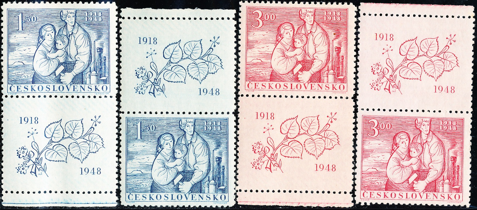 KH490-491 a KD490-491 - čistý - 30. výročí vzniku Československa