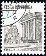 Městská architektura - Ostrava - razítkovaná - č. 60