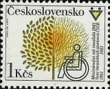 Mezinárodní rok invalidů - čistá - č. 2468