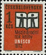 Mezinárodní rok knihy UNESCO - čistá - č. 1946