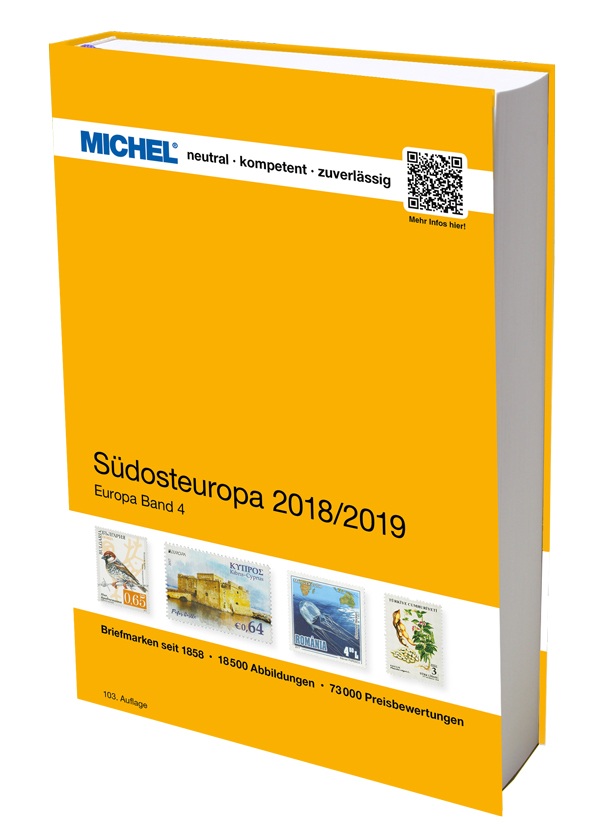 MICHEL - Evropa 4 - Südosteuropa - katalog známek 2018/2019