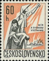 Mír a svoboda Vietnamu - čistá - č. 1582