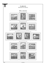 Německá obsazená území 1939-1945, A4, papír 160 g (83 listů) - bez obalů