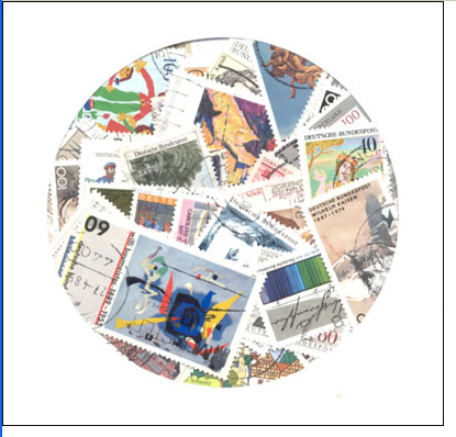 Německo - balíček poštovních známek POMfila - 100 ks
