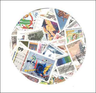 Německo - balíček poštovních známek POMfila - 50 ks