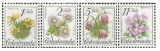 Ochrana přírody - chráněná květena - čistá - č. 2990-2993