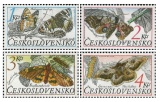 Ochrana přírody - motýli - čistá - č. 2785-2788