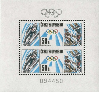 Olympijské hry 1988 - čistý - aršík - č. A2826