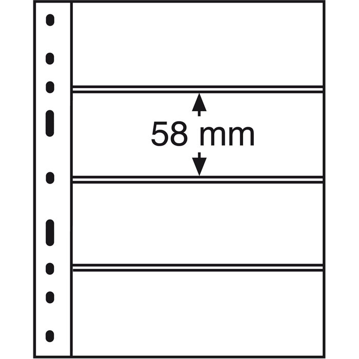 OPTIMA listy na známky - 4 S - 331 859