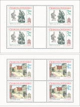 PL 2611-2612 - Bratislavské historické motivy - kompletní řada PL - čistý
