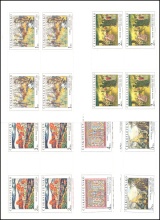 PL 2672-2676 - Umění - kompletní řada PL - čistý