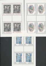 PL 3025-3027 - Umění - kompletní řada PL - čistý