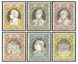 Pražské jaro 1956 - čistá - č. 887-892