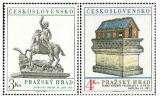 Pražský hrad 1982 - čistá - č. 2549-2550