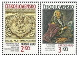 Pražský hrad 1989 - čistá - č. 2894-2895