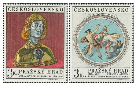 Pražský hrad - čístá - č. 1831-1832