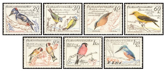 Ptactvo - čistá - č. 1078-1084