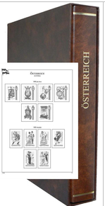 Rakousko 1949-2009 (III.republika) - 4x desky, 4x archivní box, vč. zesílených obalů