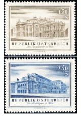 Rakousko - čistá - č. 1020-1021