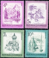 Rakousko - čistá - č. 1430-1433