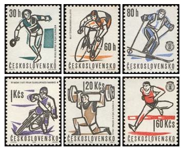 Sport 1963 - čistá - č. 1285-1290