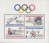 Sport - olympijské hnutí - čistý - aršík - č. A2667