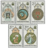 Staroměststký orloj v Praze - čistá - č. 2322-2326
