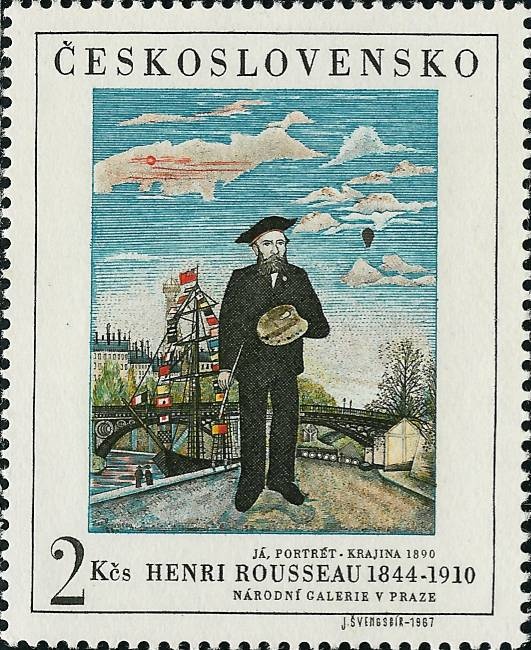 Světová výstava poštovních známek PRAGA 1968 - Henri Rousseau - čistá - č. 1624