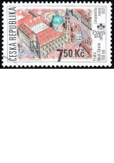 Světová výstava poštovních známek PRAGA 2008 - PRAHA – Malá Strana 750 let - č. 508 - razítkovaná