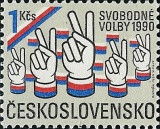 Svobodné volby - čistá - č. 2942
