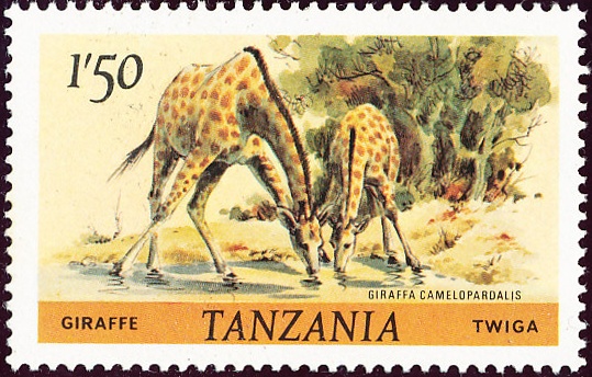 Tanzania - Michel č. 168 - žirafa