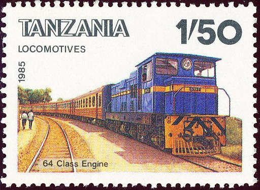 Tanzania - Michel č. 281 - 1,50 Sh - lokomotiva