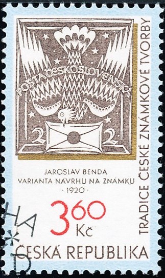 Tradice české známkové tvorby - razítkovaná - č. 101