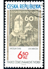 Tradice české známkové tvorby - razítkovaná - č. 421