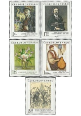 Umění 1974 - čistá - č. 2114-2118