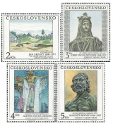 Umění 1990 - čistá - č. 2961-2964
