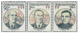 Velitelé Sovětské armády - čistá - č. 2593-2595