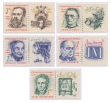 Výročí osobností - čistá - s kupony - č. 2971-2975