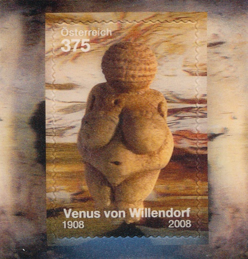 Willendorfská Venuše -Rakousko - 3,75 Euro
