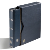 Zásobník na známky Leuchtturm - PREMIUM S64 SET - A4 - 64 stran - černé listy